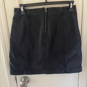 Free People Modern Femme Denim Mini Skirt